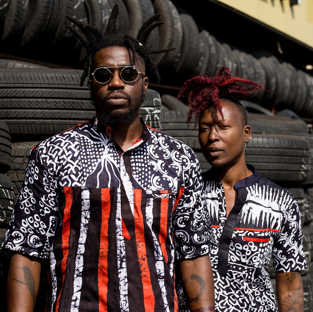 ohthentic:  chidofauxreal:  Nora Chipaumire and Shamar Watt in their WowWow by Wunmi