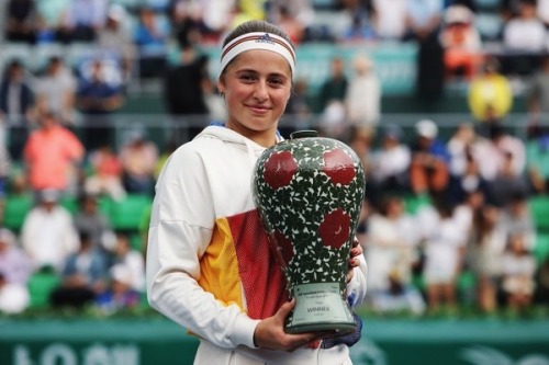 gruntsandtopspin: Jelena Ostapenko | 2017 Korea Open Champion 2nd title of her career and the year