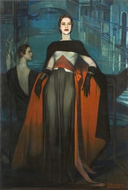 sullenmoons:  La Condesa de Montgomery, Madame BonnardelFederico Beltrán Masses1934 