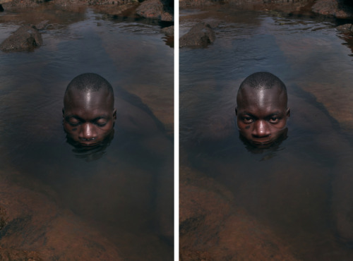 Itscolossal:  Black Men Photographed Immersed In Bodies Of Water By Denisse Ariana