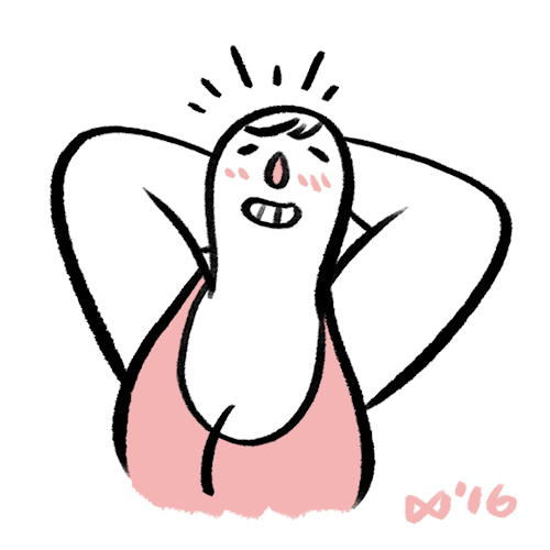 seaeyedraw:  When I was younger I was mortified of having body hair. I tried shaving, waxing, and ev