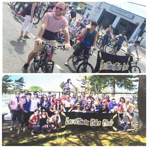 Had a great morning #biking in Levittown’s Memorial Day parade with many friends. #MDW #pma (: