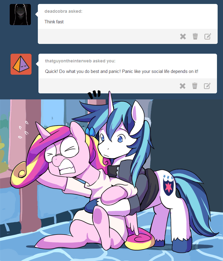 highschool-cadance:  Previous Post | Next Posts  X3 D'aww~!