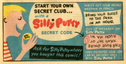 sidekickclubhouse:Silly Putty comic book