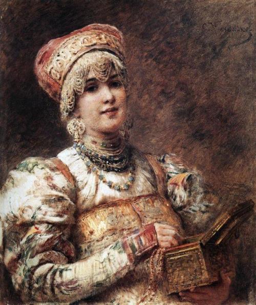 Boyaryshnya, Konstantin Makovsky