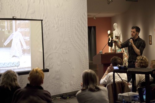 Gary Graham (@garygrahamnyc) designer talk and Q&A, American Folk Art Museum, April 1, 2014 Phot