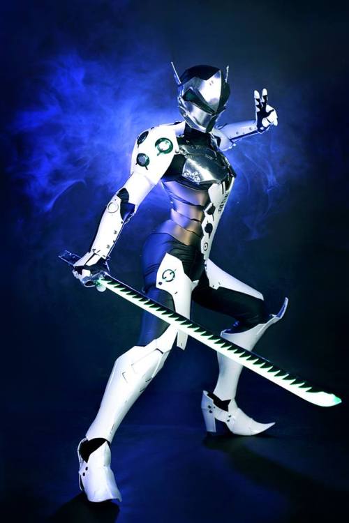 Porn Pics overbutts: Genji Cosplay 