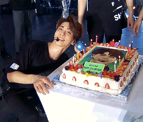 herewegobebe: Fave Jjong Moment When they surprised our beautiful birthday boy  