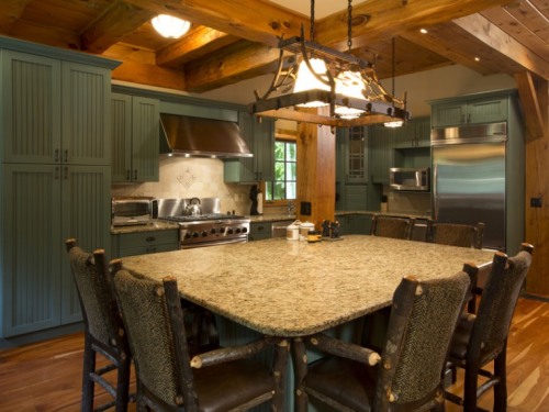 gettinredneckrowdy:  homeadverts:  Water’s Edge, a 4,600+ square foot, refined rustic reprieve from the  everyday complexities of the city life.  Custom built and handcrafted  with an Adirondack theme, yet offering ornate detail throughout  including