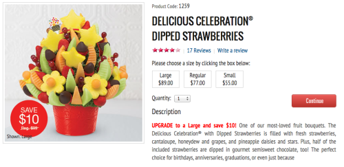 Someone please buy me an edible fruit arrangement. 