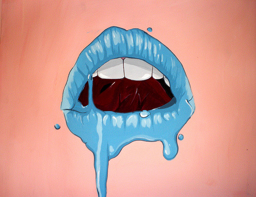 artagainstsociety:  Lips by  Jason Levesque 