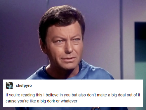 tribbleclefs: And now, crew, I will render [Star Trek TOS + text posts] ONE MORE TIME ! (please, not again.) ↳ part 2 / 2 
