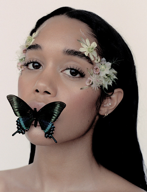 LAURA HARRIER photographed by Angelo Pennetta for W Magazine.