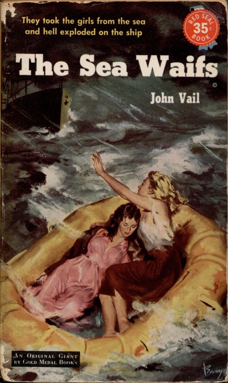 The Sea Waifs - artwork by Barye Phillips (1924–1969)