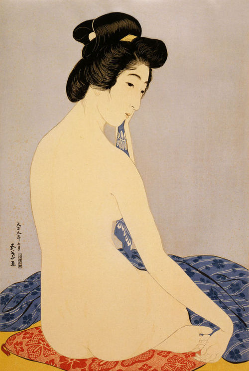 Woman after Bath, 1920 by Goyo Hashiguchi (1880-1921)