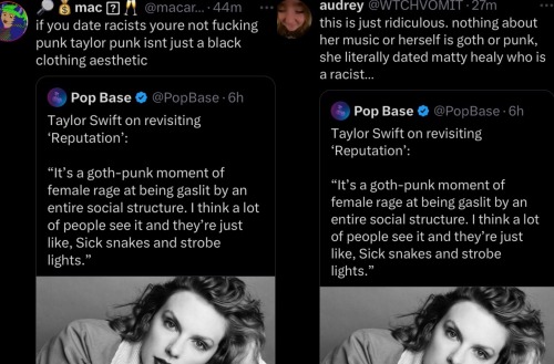 Twitter Roasts The Shit Out Of Taylor Swift For Her TIME Interview And Her Goth Punk Moment.
