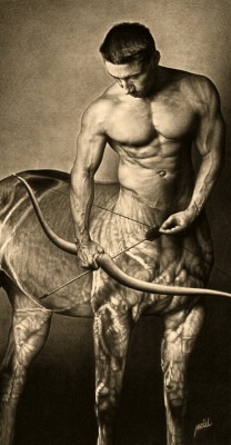 antinoo5:  langoaurelian:  “CENTAUR”