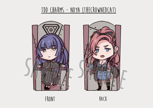 Hewwo guys! I&rsquo;m opening international pre-orders for my TDD charms! I&rsquo;m so sorry it will