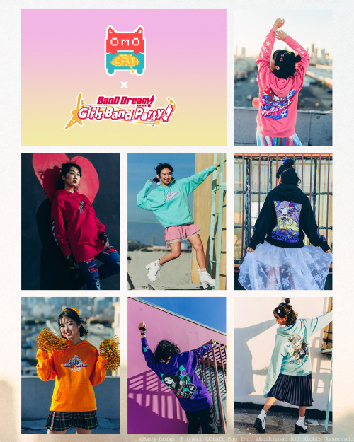 OMOCAT x BanG Dream! collection is now available!