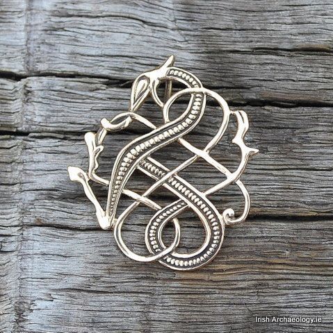 This distinctive Urnes-style dragon pendant is inspired by an 11th century artefact from Iceland. Fa