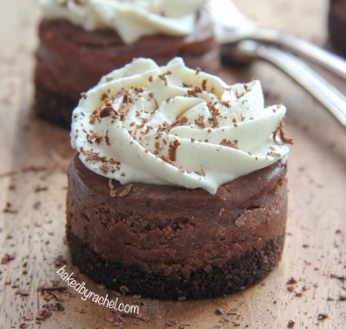 Sex fullcravings:Mini Bailey’s Chocolate Cheesecakes pictures