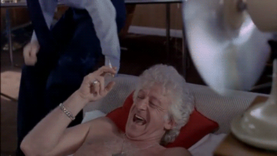 thecolinbaker:  peyton-elizabeth-scott:  lowkeloki: How the 3rd Doctor ( Jon Pertwee