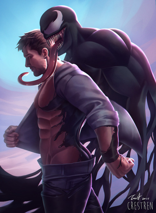 crestren:Late but heres my piece for Venom. Which makes it disheartening since Stan Lee has left us 