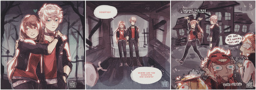myetie:Halloween with the RFA MembersI hope everyone had an amazing Halloween! These mini strips are