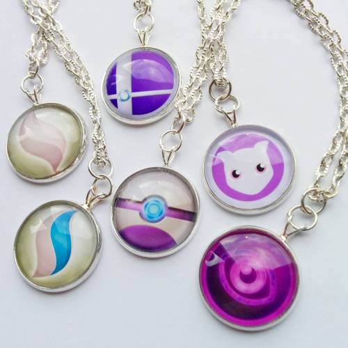 trinketgeek:   🎉🎂🎊 HAPPY BIRTHDAY, MEWTWO!On February 6th 1996, pokemon #150 was born! This means that Mewtwo is 20 years old today! Here are some Mewtwo-themed pendants in honor of the psychic legendary!  Pendants available at Trinket Geek 