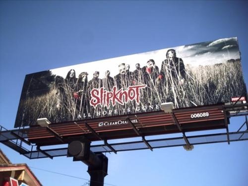 SlipKnoT billboard