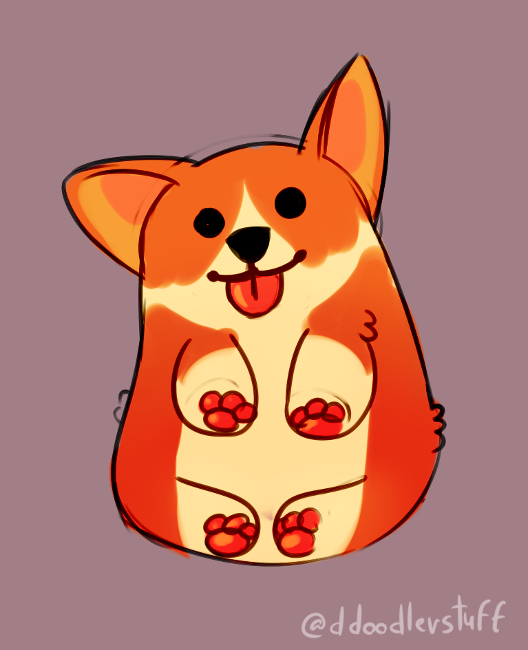 ddoodler:  I made more corgis.