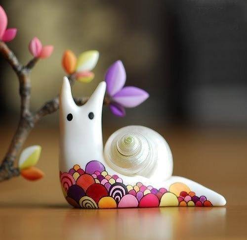 ragiondessere:amischiefofmice:frozencrafts:by JooJoowhat lovely nootscutie snail are cute