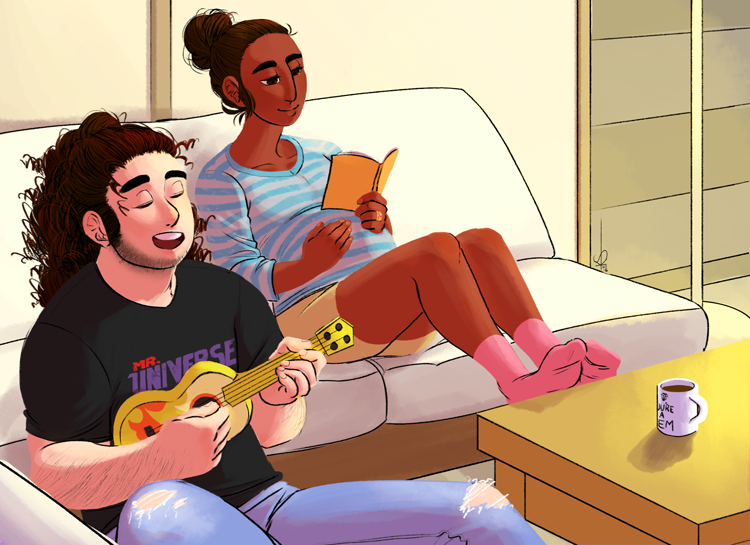 katietheslayer:  I’ve been seeing a lot of art of Steven and Connie as new and