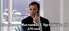 reuzilove:  ♣100 favourite character (in no particular order):Ari Gold, Entourage.OK yes. If I could gouge out Terrance McQuewick’s eyeballs and eat them for what he did to me I would. And I would sell that Benedict Arnold Adam Davies into white