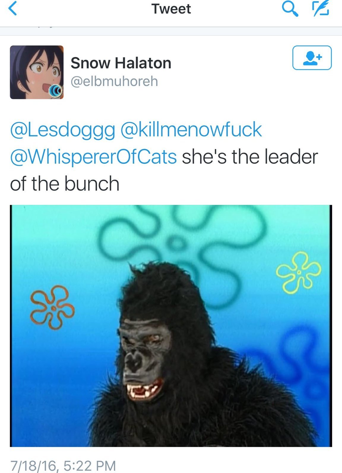 nevaehtyler:  destinyrush:  Ghostbusters star Leslie Jones has been racially harassed