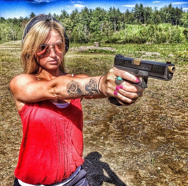 My tattooed gun girls!