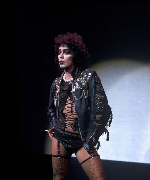 vintagesalt:Tim Curry performing as Frank ‘N’ Furter in the original American production of The Rock