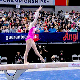 Sunisa Lee score a 57.350 on day 1 of the 2021 US Gymnastics Championships