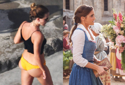 swagreviewkoala: Who could have thought Belle was hiding that under her dress
