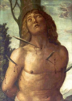 necspenecmetu:  Master known as the Pseudo Granacci, Saint Sebastian, c. 1510 
