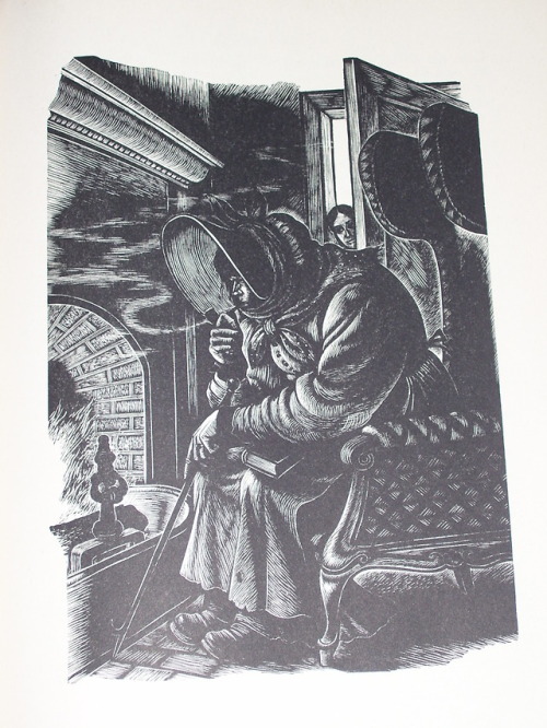 Jane Eyre woodcut illustrations by Fritz Eichenberg, part 2 