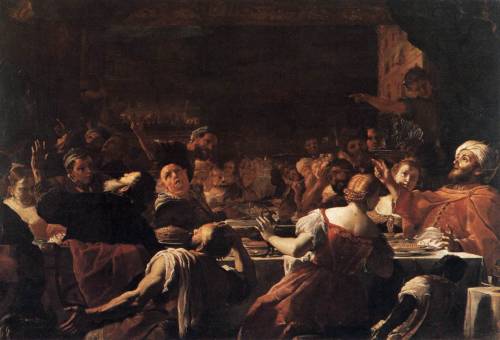 Belshazzar’s Feast, Mattia Preti, 1653-59