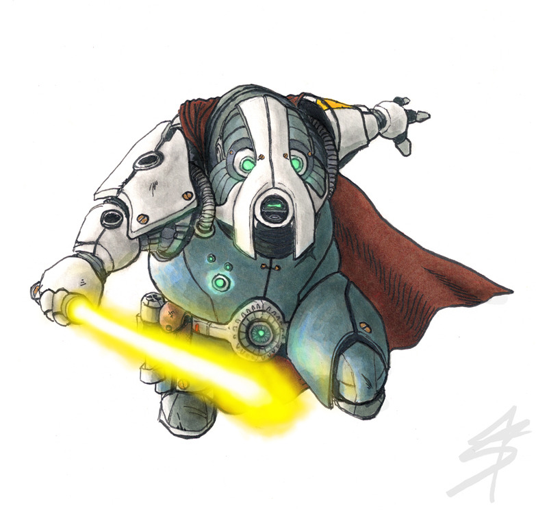 mass-effect:  Dül Hakar: the first Volus Jedi by thefezwearingsaiyan 