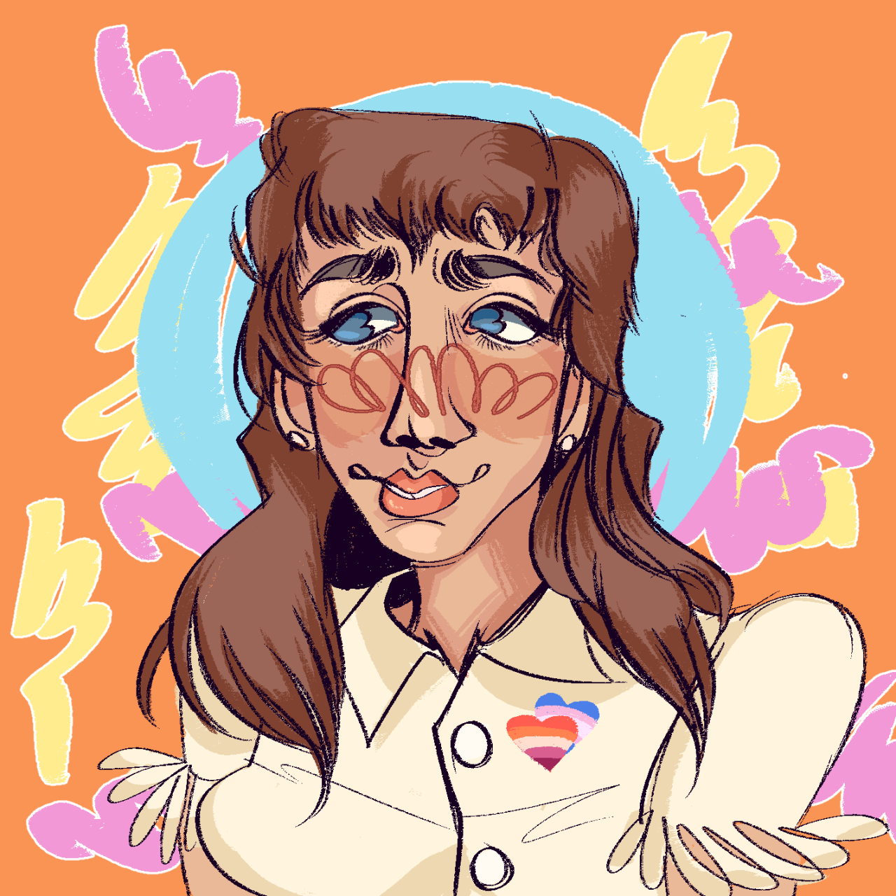 guy who likes the walten files a normal amount — soapie but if I drew  her🧼