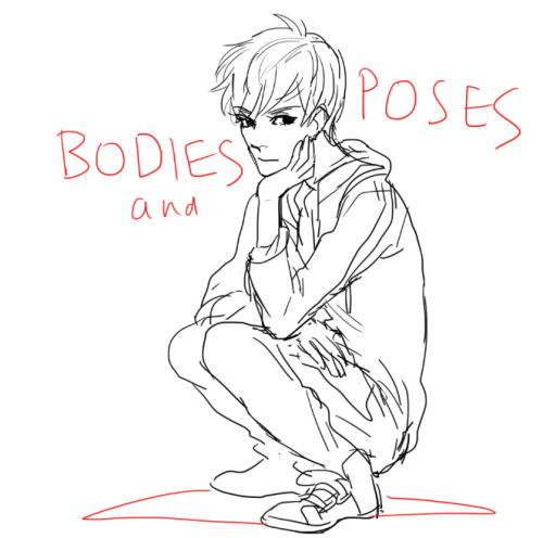 kelpls:  YEAH lots of people asked about bodies and poses SOUMM THERE"S not much i can cover on full bodies idk every cahracter is different so there are noEAXCT proportions for anythign REALLY  IF YOU"RE NOT SURE WHAT POSE TO DO jsut draw