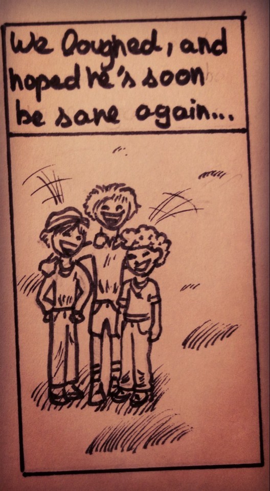 An Old Comic Based On A Poem Of Lovecraft, From Fungi De Yuggoth.