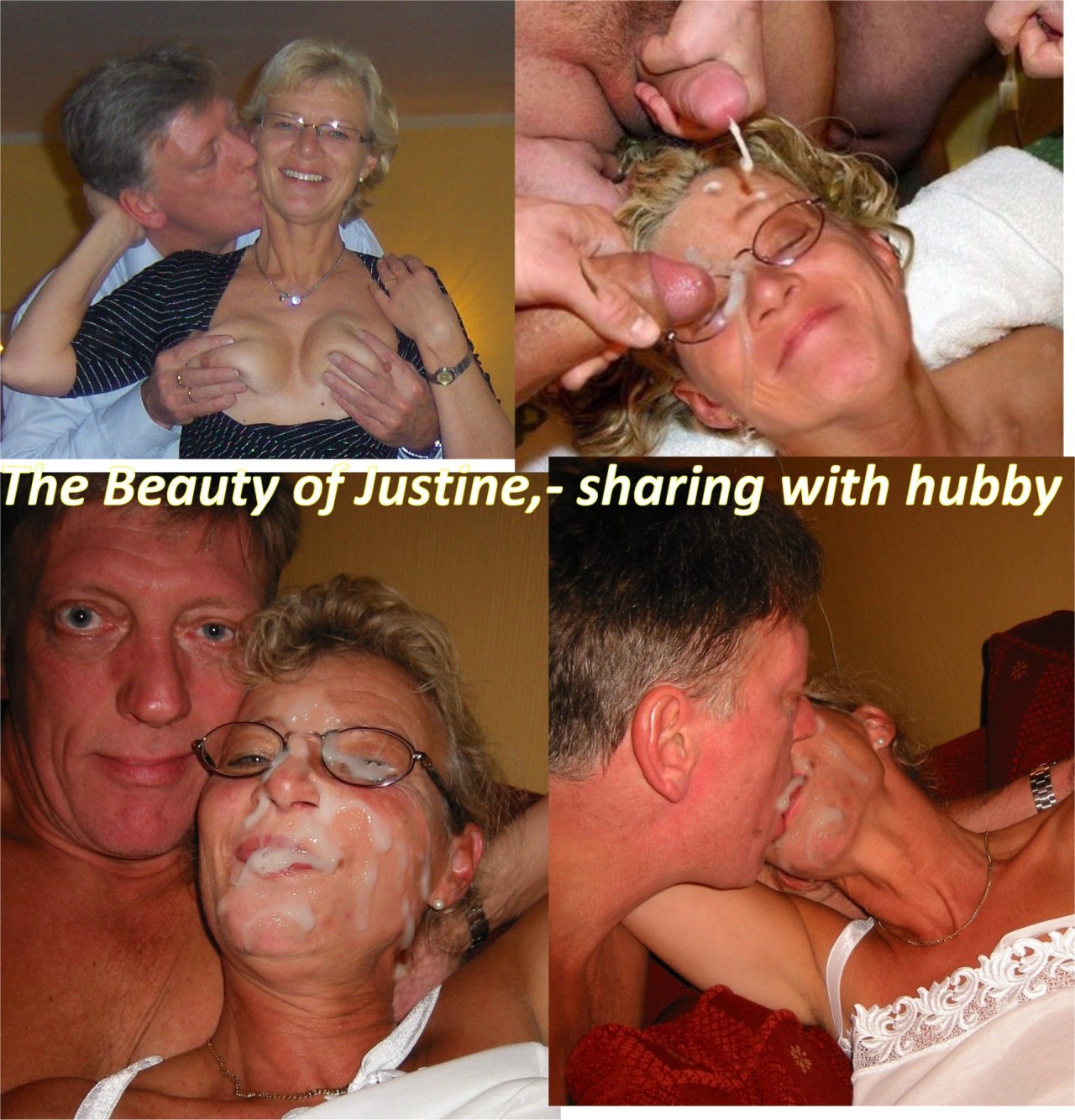 jesperbizarre:  Mrs. justine Mortensen sharing her happiness with client. 