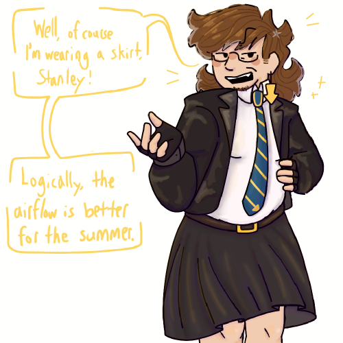 Narrator In A Skirt, If You Will