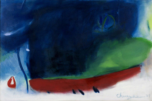 Chinyee Red Budding, 1984 Oil on canvas