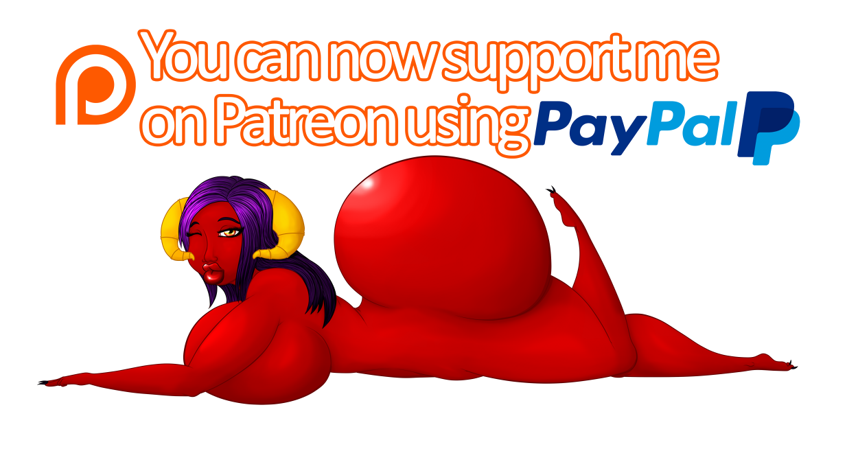Paypal now works on Patreon!Finally :DI know a lot of you that might want to support